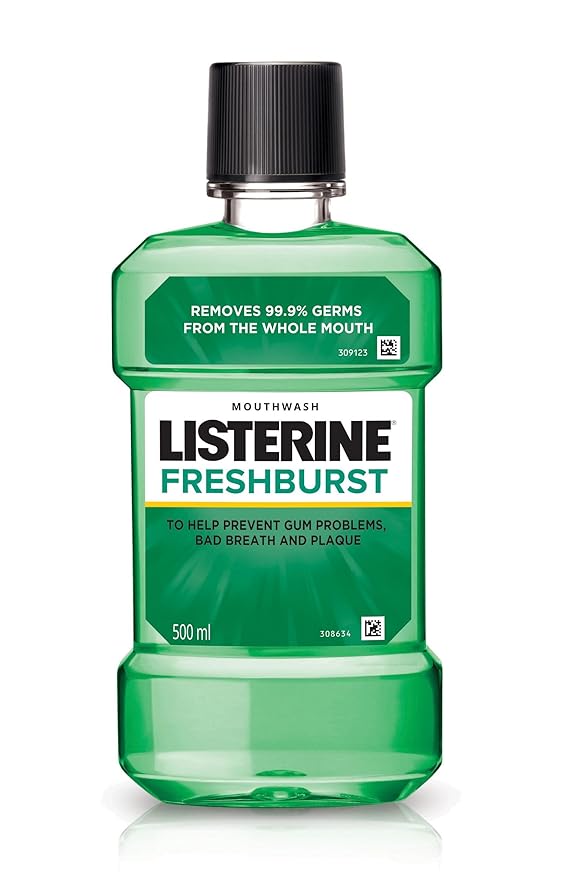 LISTERINE FRESH BRUST MOUTHWASH 500ML