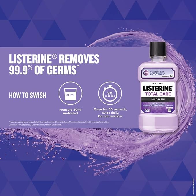 LISTERINE TOTAL CARE MOUTHWASH 250ML