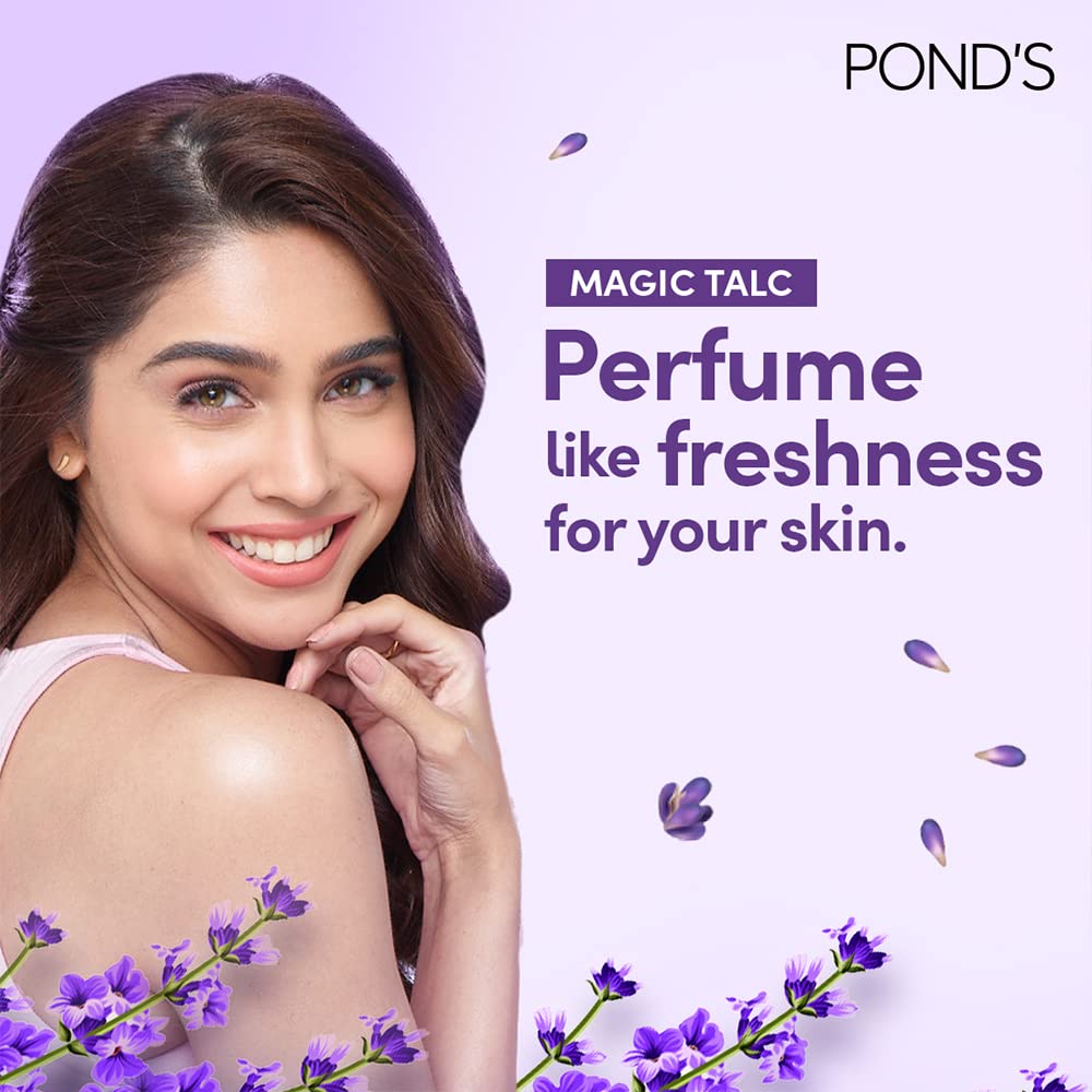 POND'S MAGIC FRESHNESS TALCUM POWDER, ACACIA HONEY, 100GM