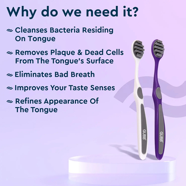 GUBB TONGUE CLEANER (T+) 2'S