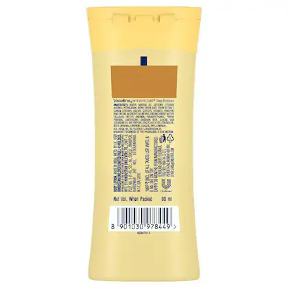 VASELINE INTENSIVE CARE 48HR DEEP MOISTURE BODY LOTION 90ML