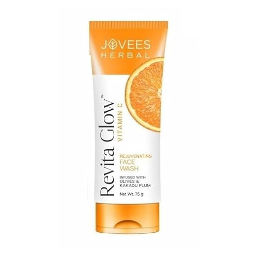 JOVEES HERBAL REVITA GLOW VITAMIN C FACE WASH FOR GLOWING AND BRIGHTENING SKIN-75G