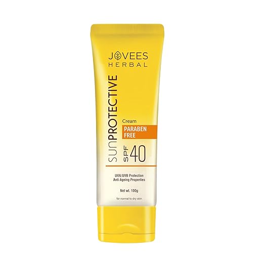 JOVEES HERBAL SUNPROTECTIVE SUNSCREEN SPF40 LIGHTWEIGHT,UVA/UVB PROTECTION PARABEN&ALCOHOL FREE100G