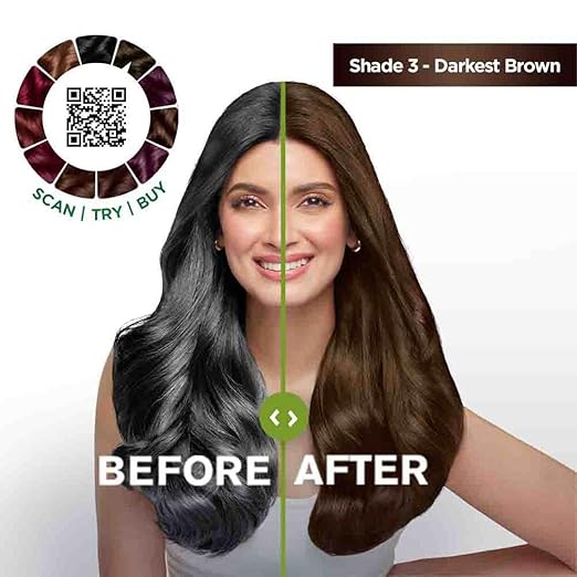 GARNIER COLOUR NATURAL SHADE 3 DARK BROWN 130ML