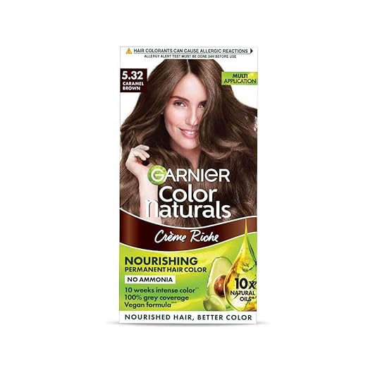 GARNIER COLOUR NATURAL 5.32 CARAMEL BROWN 130ML