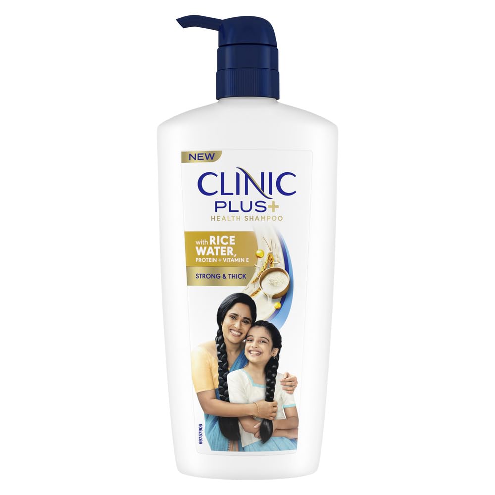 CLINIC PLUS STRONG & THICK SHAMPOO WITH ALMOND OIL & MILK PROTEINS FOR STRENGTH AND VOLUME 650ML
