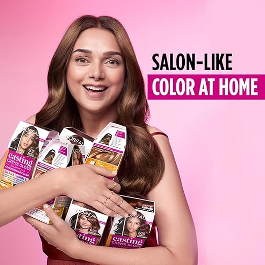 LOREAL CASTING CREAM 400 DARK BROWN 87.5G+72ML