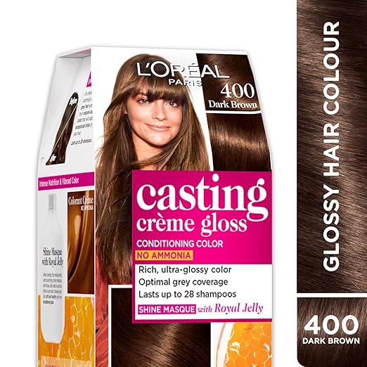 LOREAL CASTING CREAM 400 DARK BROWN 87.5G+72ML