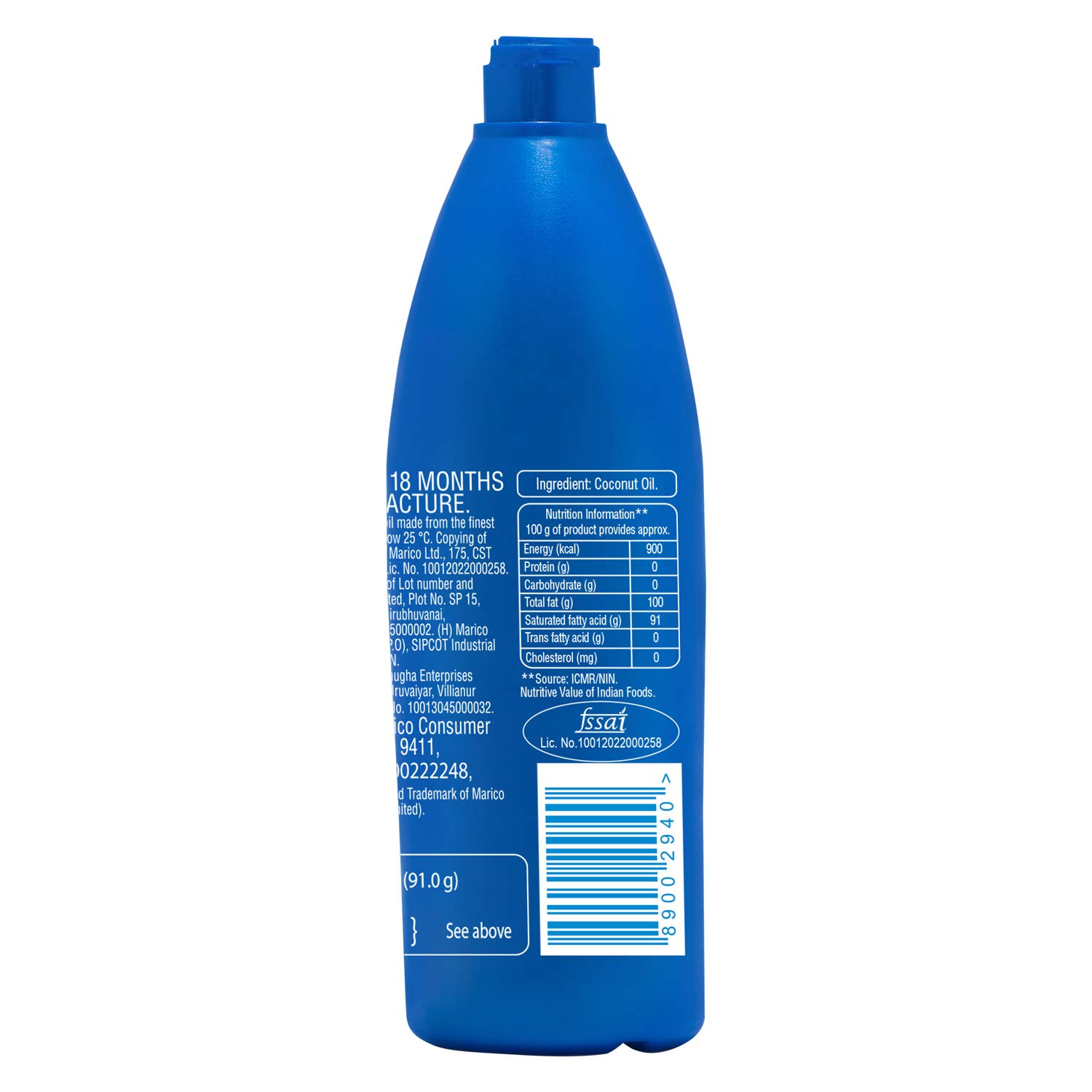 PARACHUTE COCONUT OIL - 100 ML