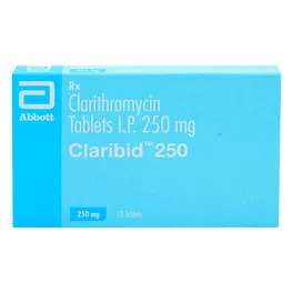 CLARIBID 250 MG 10 TABLETS