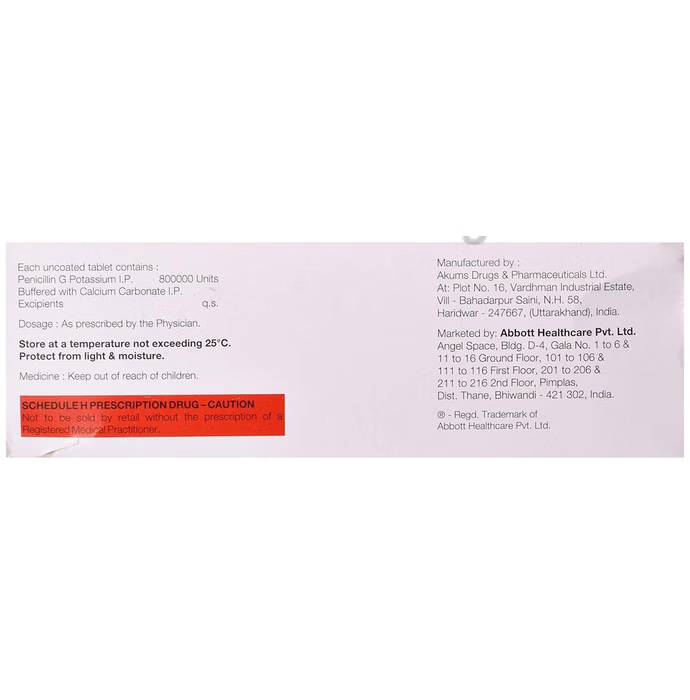 PENTID 800MG TABLETS
