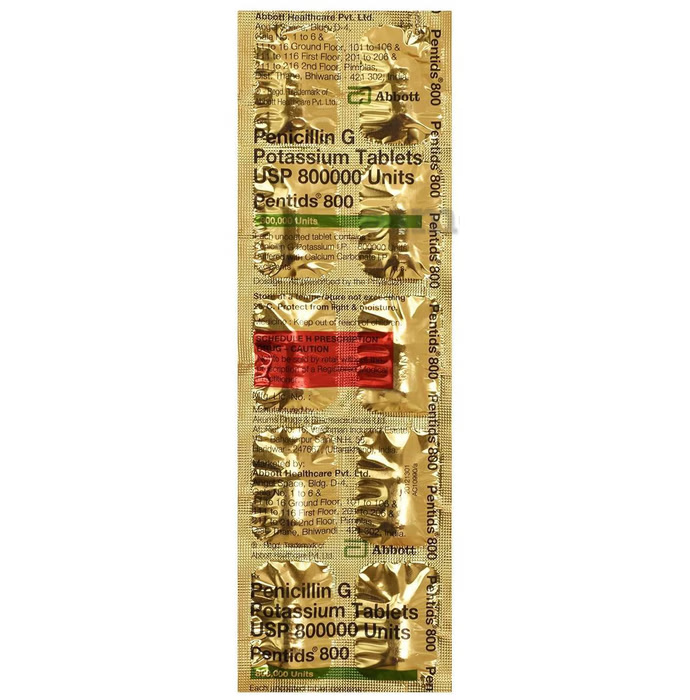 PENTID 800MG TABLETS