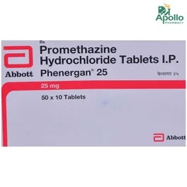 PHENERGAN 25MG TABLET