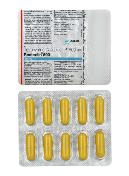RESTECLIN 500MG CAPSULE