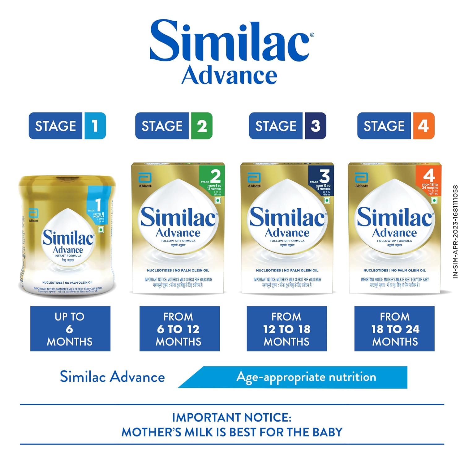 SIMILAC ADVANCE STAGE 2 FOLLOW-UP FORMULA (6 TO 12 MONTHS)