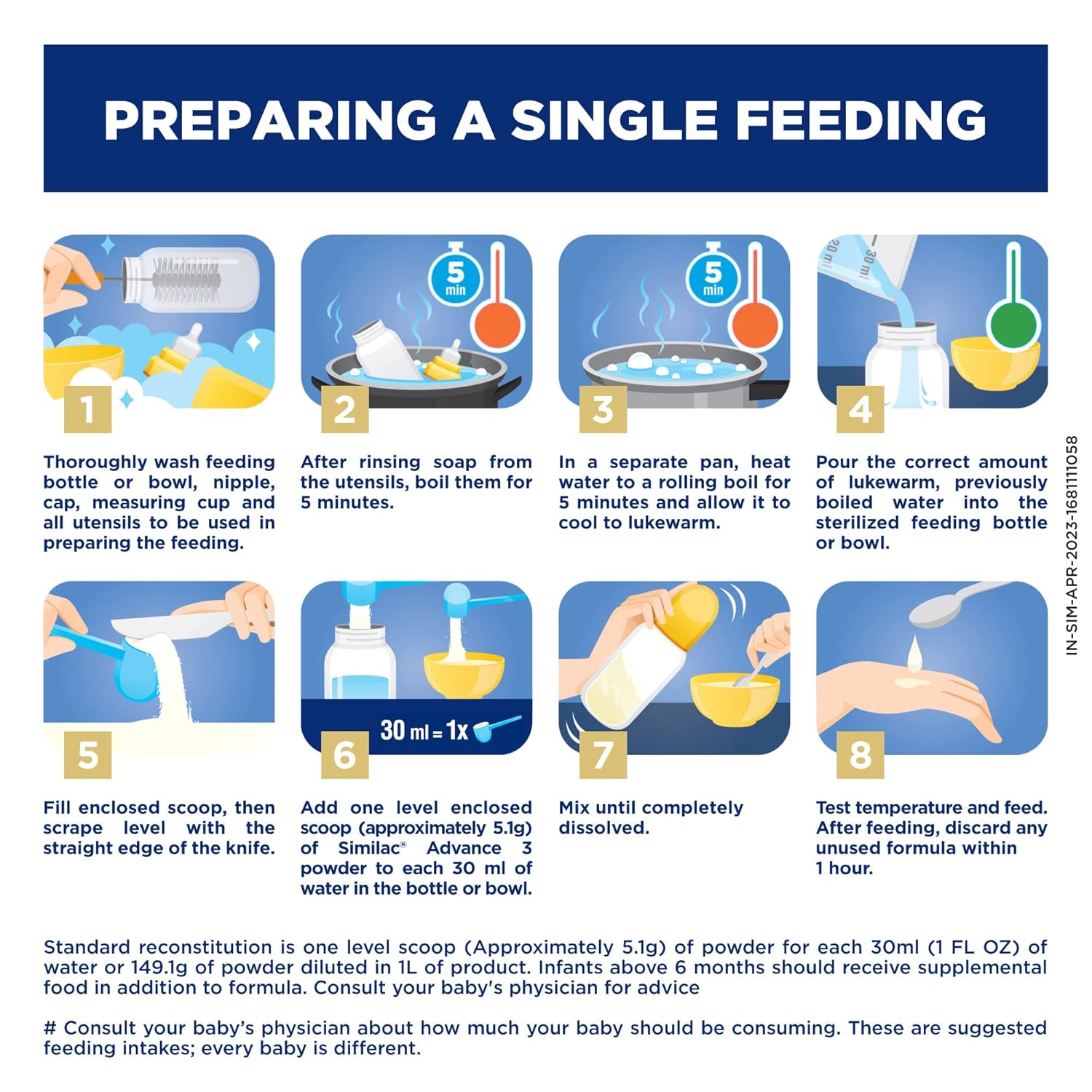 SIMILAC ADVANCE STAGE 3 FOLLOW-UP FORMULA (12 TO 18 MONTHS)