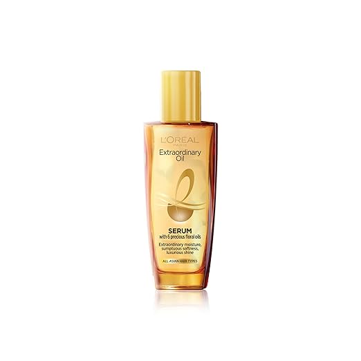 L'OREAL PARIS SERUM, PROTECTION AND SHINE, FOR DRY, FLYAWAY & FRIZZY HAIR, EXTRAORDINARY OIL, 30ML