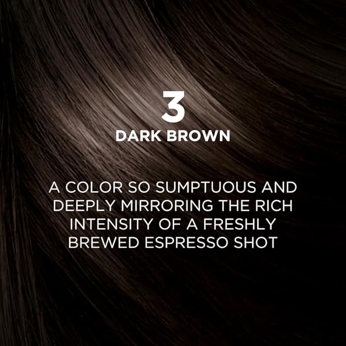 L'OREAL PARIS EXCELLENCE CREME HAIR COLOR, 3 DARK BROWN, 72ML+100G