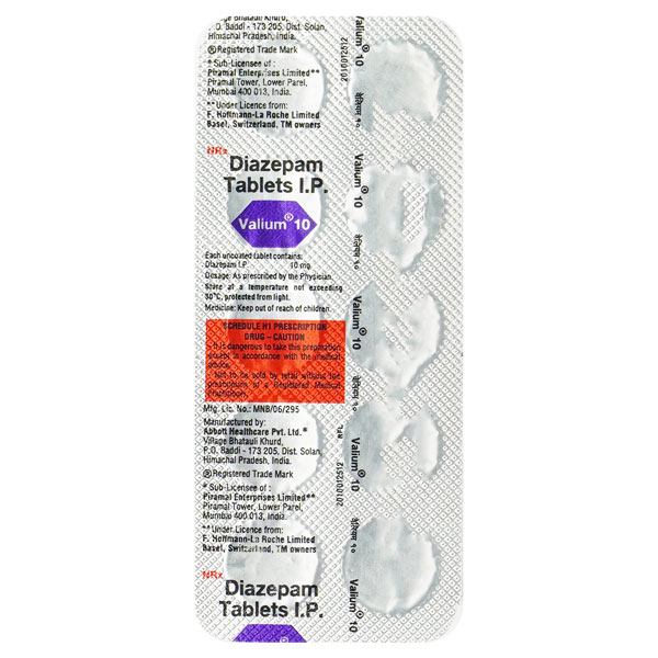 VALIUM 10MG TABLET
