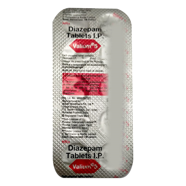 VALIUM 5MG TABLET