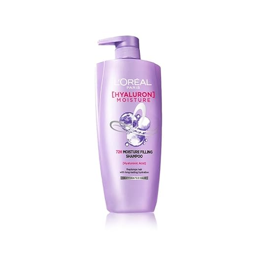 L'OREAL PARIS HYALURON MOISTURE 72HR MOISTURE FILLING SHAMPOO POWERED BY HYALURONIC ACID 650ML