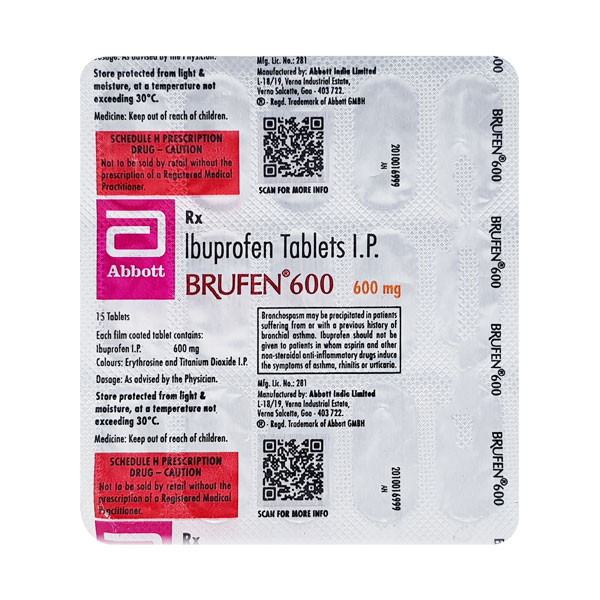 BRUFEN 600MG TAB