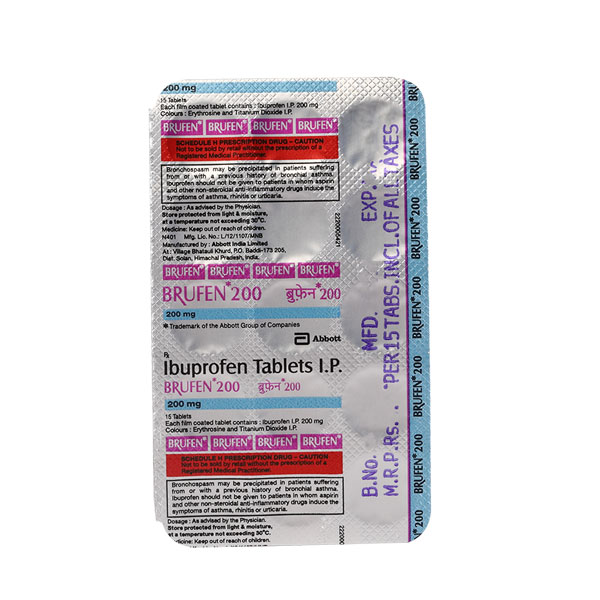 BRUFEN 200MG TAB