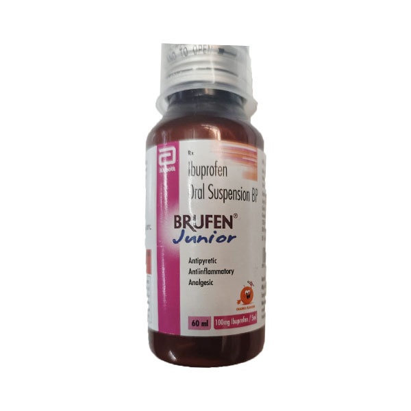 BRUFEN JUNIOR ORAL SUSPENSION ORANGE FLAVOUR 60ML