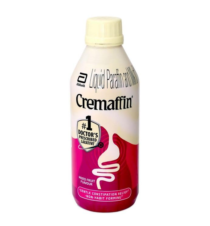CREMAFFIN CONSTIPATION RELIEF WITH LIQUID PARAFFIN FOR STOMACH CARE MIXED FRUIT 225ML