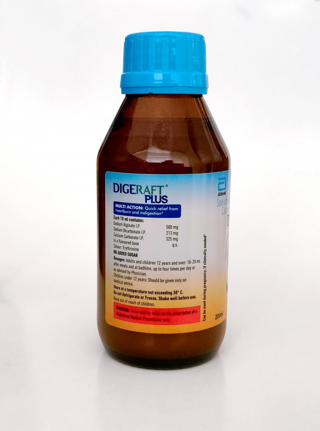 DIGERAFT PLUS SUSPENSION MINT 200ML