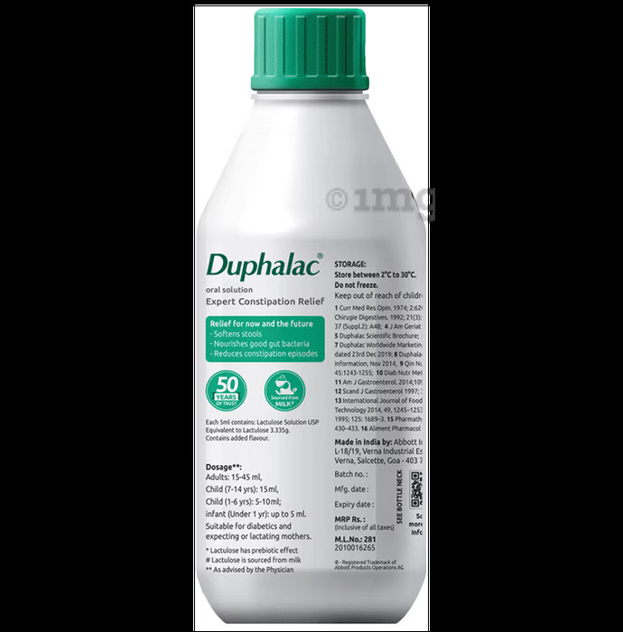 DUPHALAC ORAL SOLUTION LEMON 450ML
