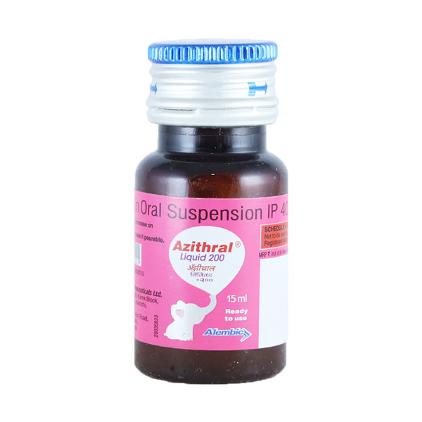 AZITHRAL 200MG LIQUID 15ML