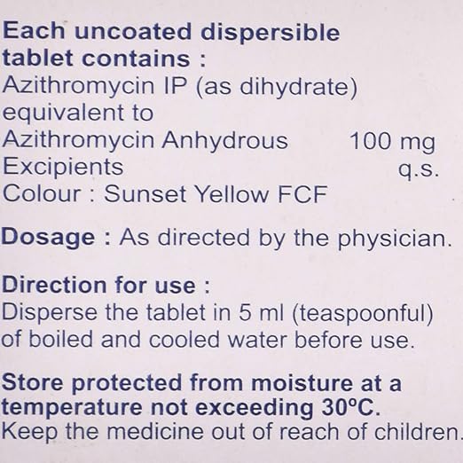 AZITHRAL KID TAB
