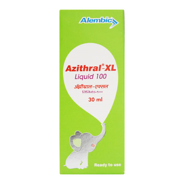 AZITHRAL-XL 100MG SYRUP 30ML
