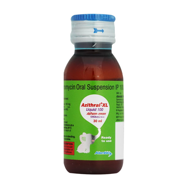 AZITHRAL-XL 100MG SYRUP 30ML