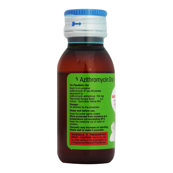 AZITHRAL-XL 100MG SYRUP 30ML