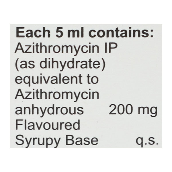 AZITHRAL-XL 200MG SYRUP 30ML