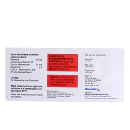 BILAMBIC M 20/10MG TAB