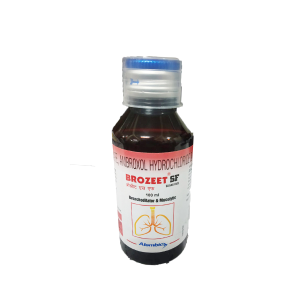 BROZEET-SF SYRUP 100ML