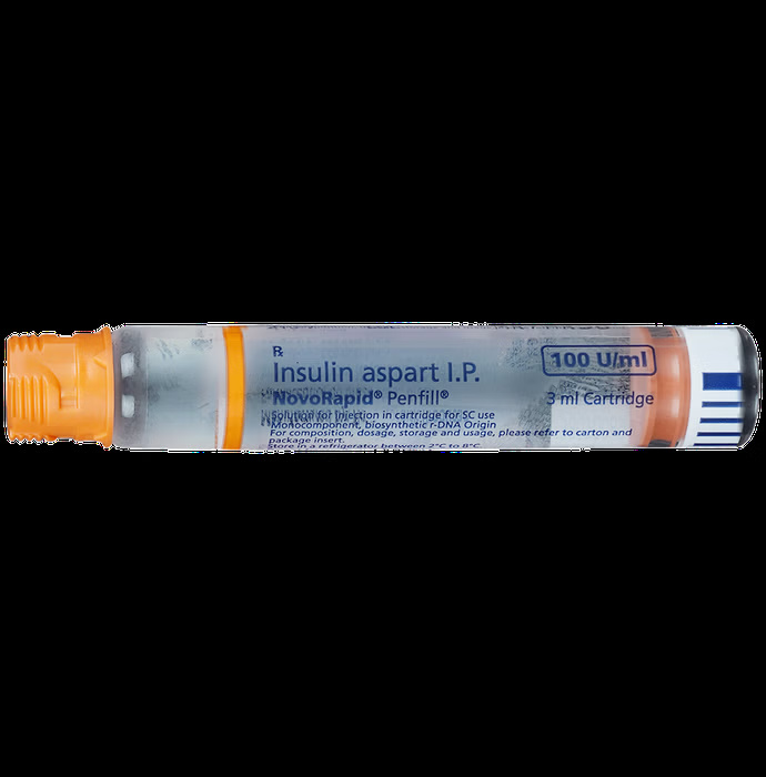 NOVORAPID 100IU/ML PENFILL 3 ML ( X5 )