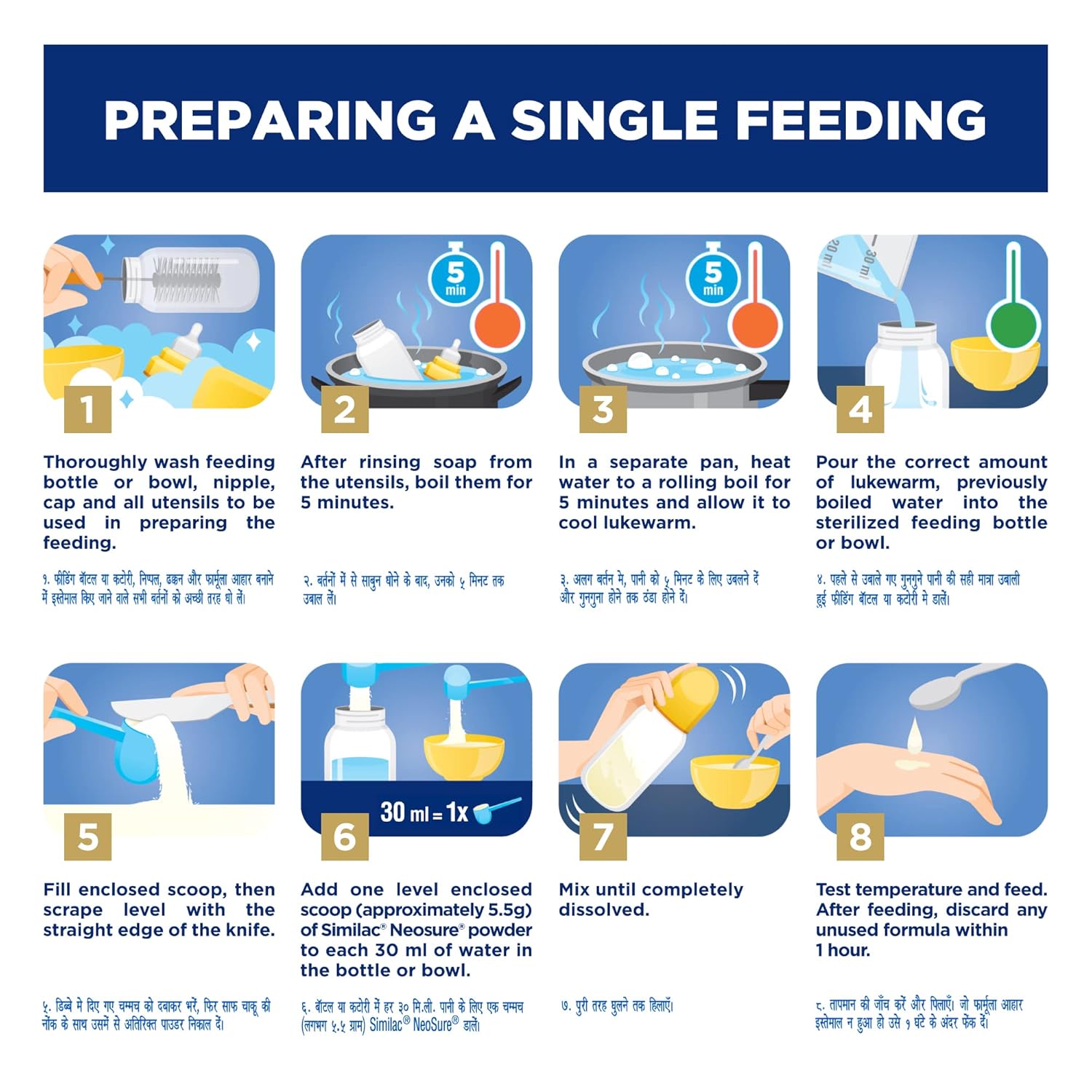 SIMILAC NEOSURE PRETERM INFANT FORMULA POWDER 400G TIN