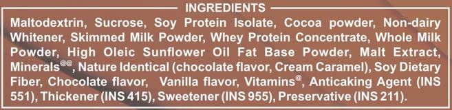 ENDURA MASS WEIGHT GAINER POWDER CHOCOLATE FLAVOUR 500GM