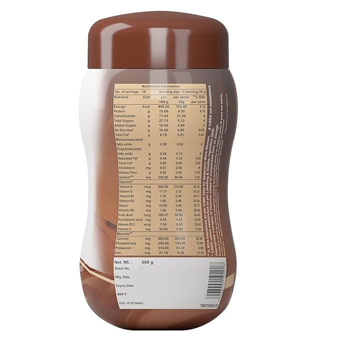 ENDURA MASS WEIGHT GAINER POWDER CHOCOLATE FLAVOUR 500GM
