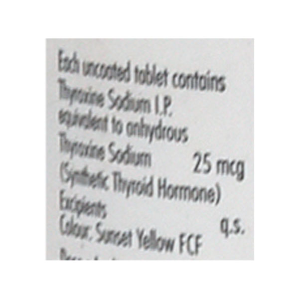 THYRONORM 25MCG TABLET