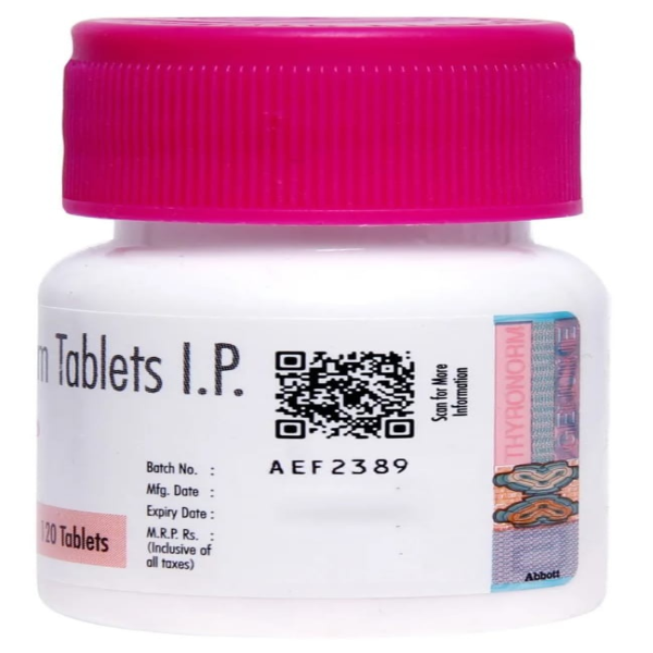 THYRONORM 62.5MCG TABLET