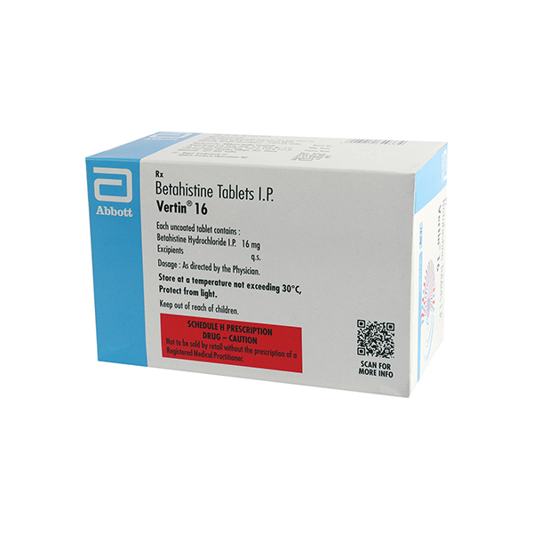 VERTIN 16MG TABLET