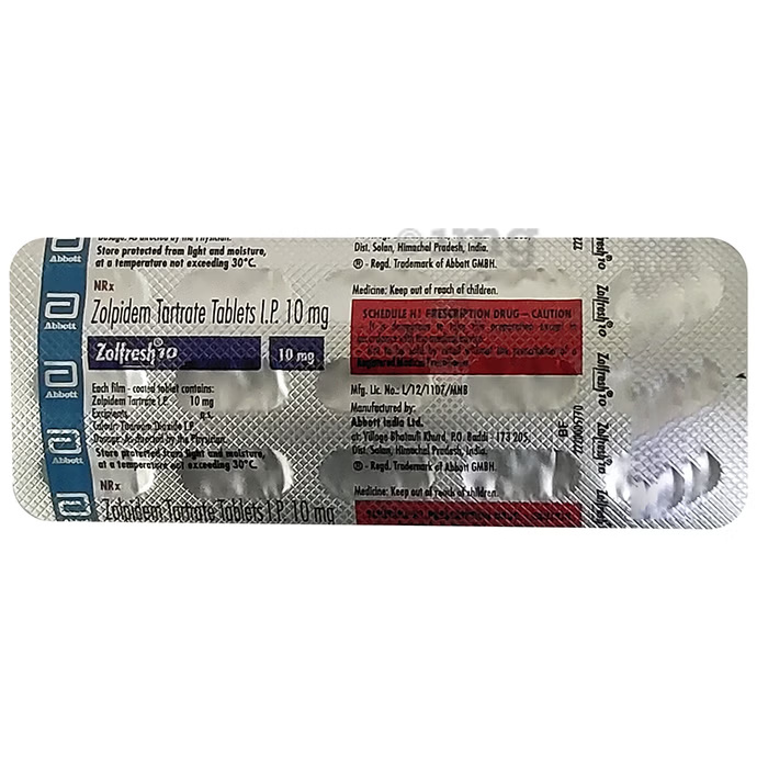 ZOLFRESH 10MG TABLET