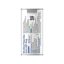 NICOTEX-4MG (TIN-MINT PLUS) CHEWEABLE TAB
