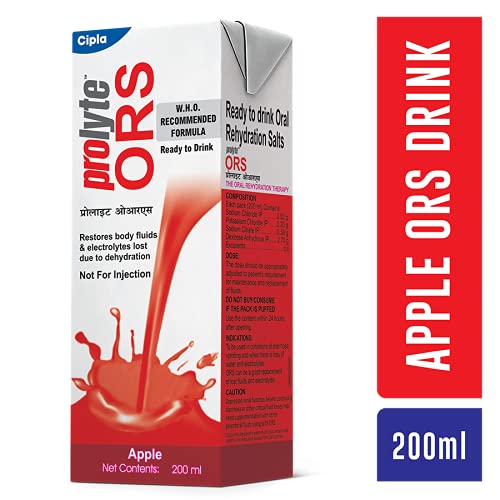 ORS PROLYTE LIQUID APPLE FLAVOUR 200ML