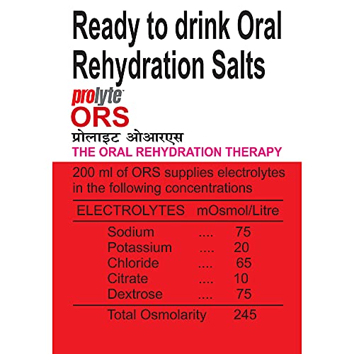 ORS PROLYTE LIQUID APPLE FLAVOUR 200ML